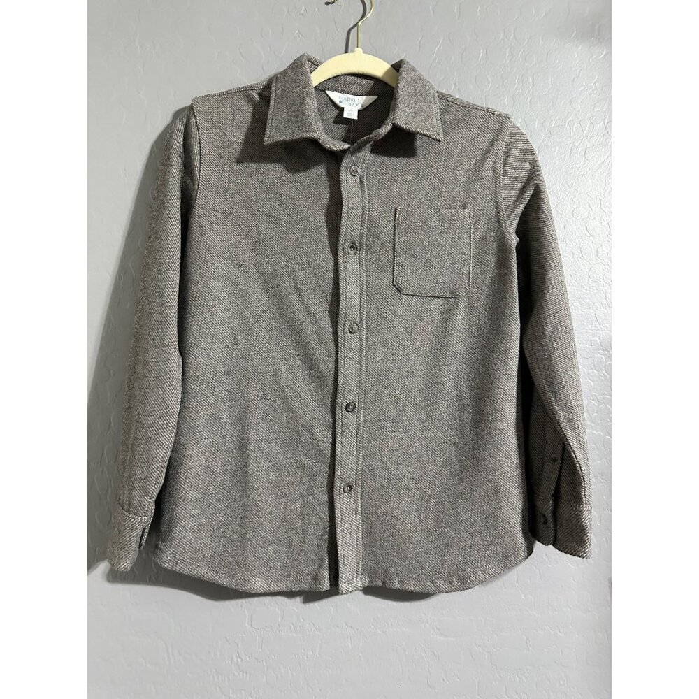 Market & Spruce Boys Knit Jacket/Heavyweight Shirt Size M 8/10 NWT